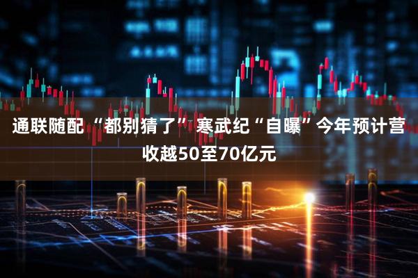通联随配 “都别猜了” 寒武纪“自曝”今年预计营收越50至70亿元