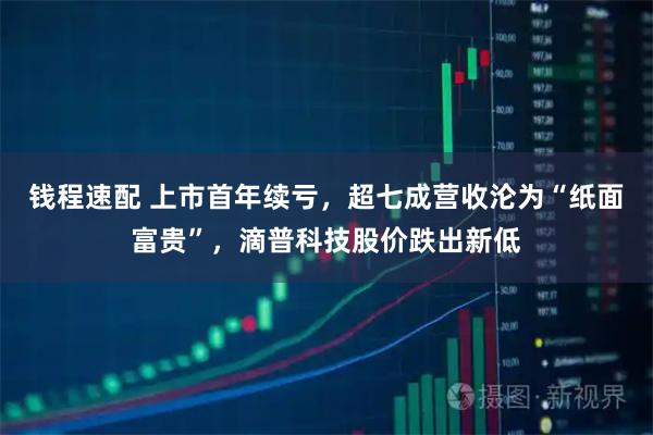 钱程速配 上市首年续亏，超七成营收沦为“纸面富贵”，滴普科技股价跌出新低